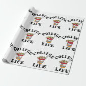 College Ramen Cadeaupapier (Uitgerold)