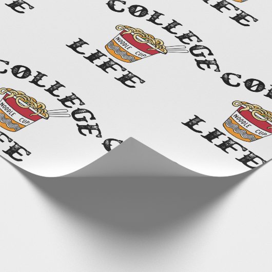 College Ramen Cadeaupapier (Hoek)