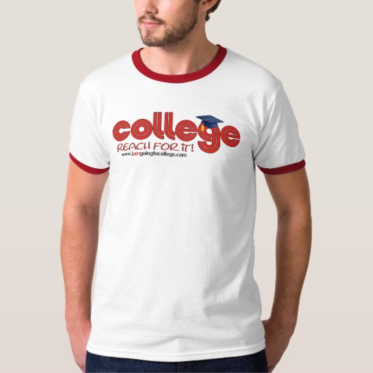 college: reach t-shirt (Voorkant)