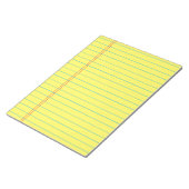 College Regeerde Lined Schrijven 40 Bladen 8.5 x 1 Notitieblok (Schuin)