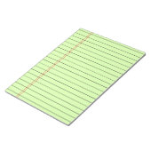 College Regeerde Lined Schrijven 40 Bladen 8.5 x 1 Notitieblok (Schuin)