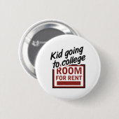College Room Rent Ronde Button 5,7 Cm (Voorkant /achterkant)