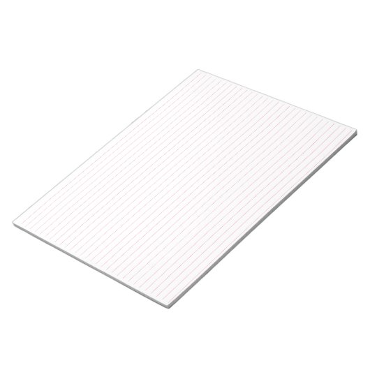 College Rule Roze Gelijnd Papier Landschap 11 x 8, Notitieblok (Schuin)