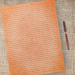 College Ruled | Achtergrond  Oranje papier Notitieblok<br><div class="desc">Notitieblok van het college: standaardpagina's voor Letter-formaat - 8, 5 inch x 11 inch met door het zwarte College gerangschikte regels op elke pagina voor eenvoudig schrijven - één Notitieboek met een  Oranje achtergrond</div>