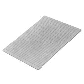 College Ruled | Grijs papier Grijze achtergrond Notitieblok (Schuin)