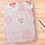 College Ruled Retro Pink Mid Century 60s Floral Notitieblok<br><div class="desc">Het Notitieblok van de College Ruled - Standaard Letter Size-pagina's - 8, 5 x 11 inch met zwarte College-regels op elke pagina voor eenvoudig schrijven - Eén Notitieboek met ronde openingen - Dit ontwerp is voorzien van een retroroze en bloemontwerp van 1960s voor het behangselpapier uit de midden van de...</div>