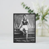 College Runner Briefkaart (Staand voorkant)