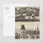 College, school, Benicia Briefkaart (Voorkant / Achterkant)