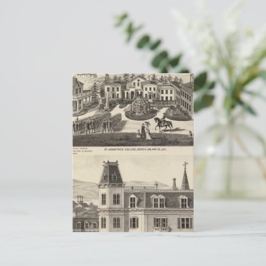 College, school, Benicia Briefkaart (Staand voorkant)