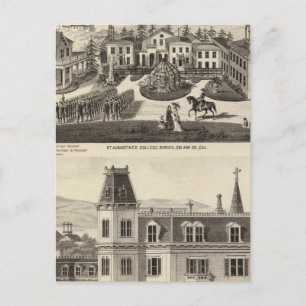College, school, Benicia Briefkaart