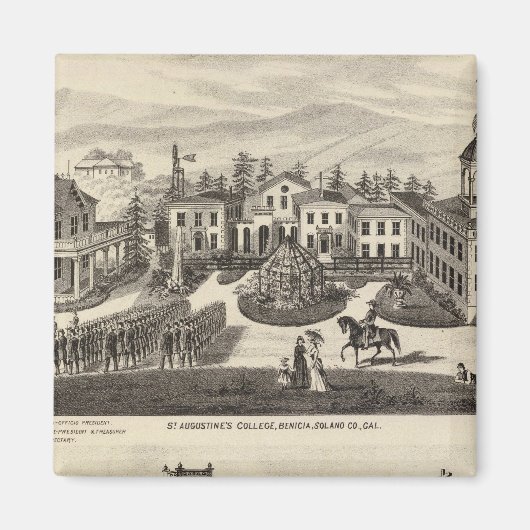 College, school, Benicia Magneet (Voorkant)