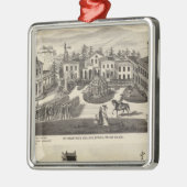 College, school, Benicia Metalen Ornament (Links)