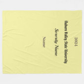 College Sorority Personaliseren Fleece Deken (Voorkant (Horizontaal))