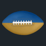 College Sports Team Kleuren Blauw/Goud Football<br><div class="desc">Speel in stijl met College Sports Team Kleuren Blauw/Goud Football!</div>