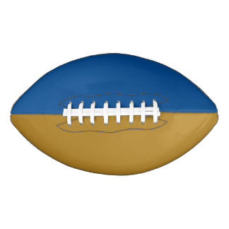 College Sports Team Kleuren Blauw/Goud Football