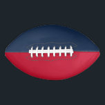 College Sports Team Kleuren Navy Blauw/Rood Footba American Football<br><div class="desc">Speel in stijl met College Sports Team Kleuren Navy Blauw/Rood Football!</div>