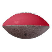 College Sports Team Kleuren Wit/Rood Football (Gedraaid 270)