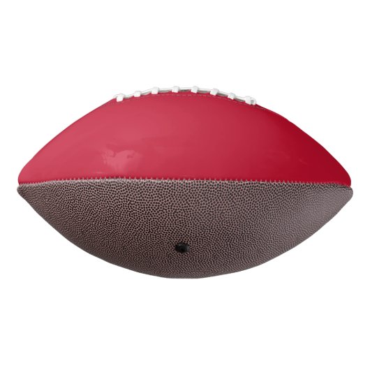 College Sports Team Kleuren Wit/Rood Football (Gedraaid 270)