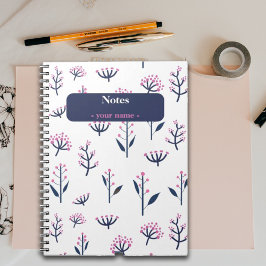 College Stationery  Mimosa Florals Aanpassen Notitieboek