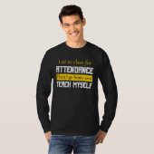 College Student 100 Days of School High School 2 T-shirt (Voorkant volledig)