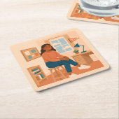 College Student Kamer Onderzetter Set (Schuin)