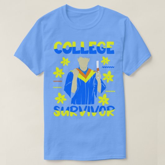 College Survivor T-shirt (Design voorkant)