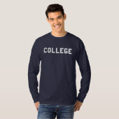 COLLEGE T-SHIRT (Voorkant volledig)