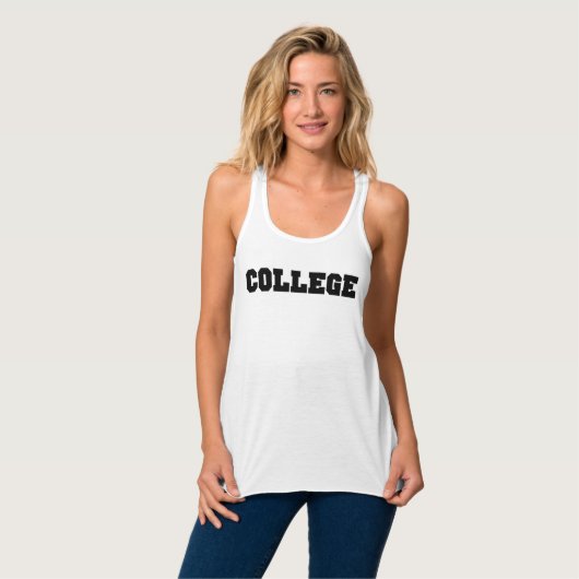COLLEGE TANKTOP (Volledige Voorkant)