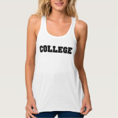 COLLEGE TANKTOP (Voorkant)