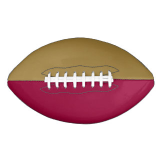 College Team Kleuren Maroon/Gold Mix Football