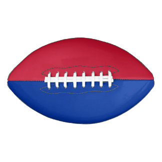 College Team Kleuren Rood/Blauw Football