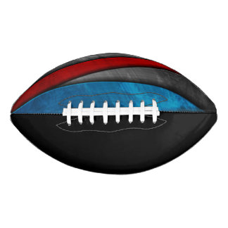 College Team Kleuren Rood/Blauw/Zwart Football