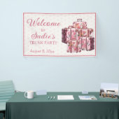 College Trunk Party  Koffers Welkom Spandoek (Beurs)