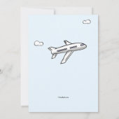 College Trunk Party uitnodiging (mannelijk) (Achterkant)