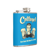 College: Tuurlijk slagen werkend leven Heupfles (Rechts)