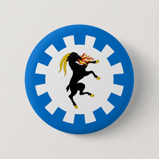College van Gezegende Herman Populace Badge Button (Voorkant)