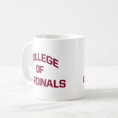 College van Kardinalen Koffiemok (Voorkant links)