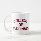 College van Kardinalen Koffiemok (Links)