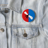 College van Sint Felix Populace Badge Knop Ronde Button 5,7 Cm (In situ)