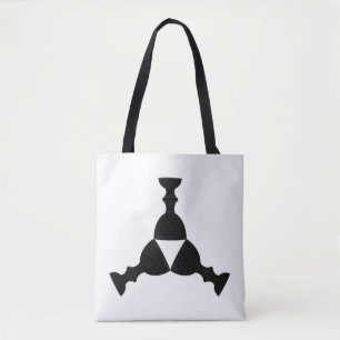 College van Yarnvid Populace Badge Tote Bag