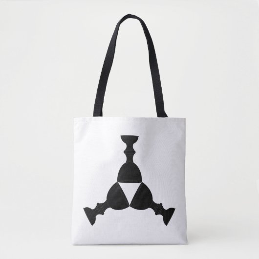 College van Yarnvid Populace Badge Tote Bag (Voorkant)