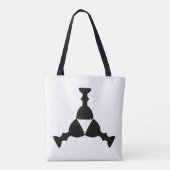 College van Yarnvid Populace Badge Tote Bag (Achterkant)
