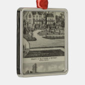 College van zusters van Bethany Metalen Ornament (Rechts)