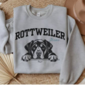 College Varsity Script Rottweiler Mama Hondenliefh Trui