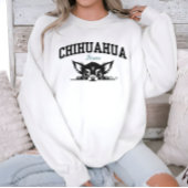 College Varsity Style Script Chihuahua Mama Trui