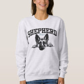 College Varsity Style Script Shepherd Mama Trui (Voorkant)
