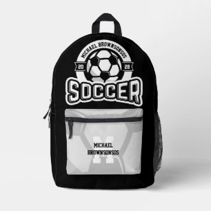 College Voetbalteam Spelers Sportartikelen Bedrukte Rugzak