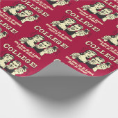 College: Wat gebeurt er op schooldagen? Cadeaupapier (Hoek)