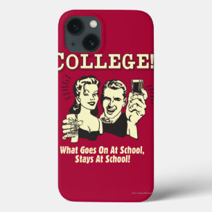 College: Wat gebeurt er op schooldagen? Case-Mate iPhone Case