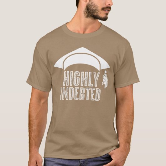 Collegegeld Studentenbijdrage vriend T-shirt (Voorkant)